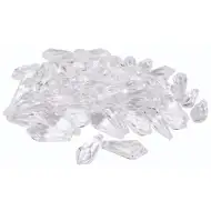 PlayBox: Sada 50 plastových křišťálů, 2 cm