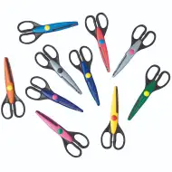 PlayBox: Sada cik-cak nůžek, 10 kusů