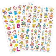 PlayBox: Sada lesklých a samolepicích nálepek, 154 ks