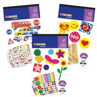 PlayBox: Samolepící sada nálepek v několika variantách, 1 ks