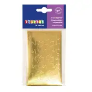 PlayBox: Samolepící zlaté hvězdy 108 ks 25 mm