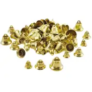 PlayBox: Zlaté dekorační zvony, balení 100 ks.