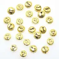 PlayBox: Zlaté zvonky 15mm balení 25 ks