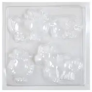 PlayBox: Zvířata na farmě sádrová odlévací forma 17x17cm