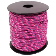 Playbox: Růžovo-modré 2mm uzlovací lano 50 metrů