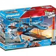 Playmobil: Air Stuntshow - "Fénix" dvouplošník se zvukem (70831)