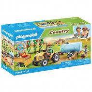 Playmobil: Traktor s přívěsem a vodním tankem (71442)