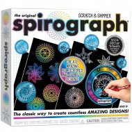 Playmonster: Spirograph Škrábání a záření kreativní sada