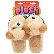 Plyšové bačkory ve tvaru pejska, velikost 25–27