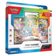 Pokémon TCG First Partners Illustration Collection – Série 3 sběratelský balíček