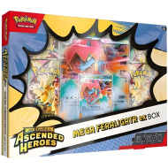 Pokémon TCG: Mega evoluce - Vznešení hrdinové - Mega Feraligatr ex krabice