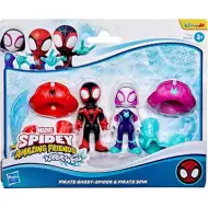 Póki a jeho úžasní přátelé: hrací sada Water-Webs s pirátským Ghost-Spiderem a pirátským Spinem - Hasbro