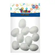 Polystyrenová vajíčka na dekoraci 35mm 12ks