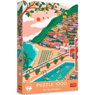 Positano Itálie 1000dílná prémiová plus puzzle - Trefl