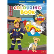 Požárník Sam omalovánková knížka - Trefl