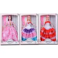 Princezna módní panenka s hřebenem ve 3 verzích