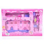 Princezna s nábytkem a světlem v zámku