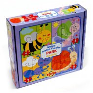 První puzzle: Zahradní drobnosti 4 v 1 baby puzzle