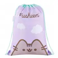 Pusheen fialový sportovní vak, gymbag 43x34 cm