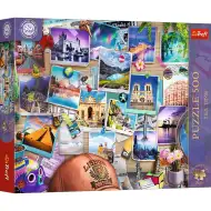Puzzle EB: Vzpomínky na cestování 500dílné prémiové puzzle – Trefl