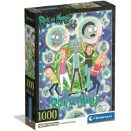 Puzzle Rick a Morty – 1000 dílků - Clementoni