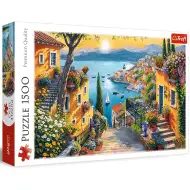 Puzzle s výhledem na pláž, 1500 dílků - Trefl