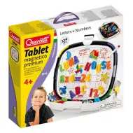 Quercetti: Magnetická tabule s písmeny + čísly