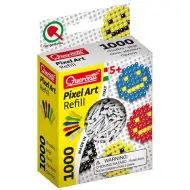 Quercetti: Pixel Art bílá náplň 4mm korálky 1000 ks