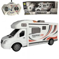 RC Dálkově ovládané Touring Car obytné auto se světlem 27MHz v měřítku 1/32 délka 25cm