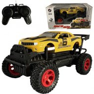 RC Off-Road dálkově ovládané žluté Camaro s osvětlením 27 MHz 29cm měřítko 1/14