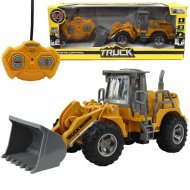 RC dálkově ovládaný buldozer s pracovními světly v měřítku 1/30, 22 cm