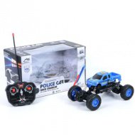 RC dálkově ovládaný policejní crawler terénní vůz 1/18