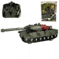 RC dálkově ovládaný tank Leopard 2 s světelnými efekty 23cm