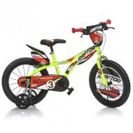 Raptor zelený dětský jízdní kolo velikosti 16 - Dino Bikes kolo