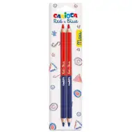 Red &amp; Blue Maxi modro-červené poštovní tužky, 2 kusy sada - Carioca