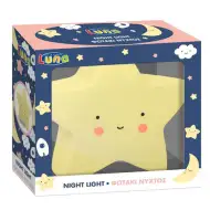 Roztomilá hvězdná noční lampa 19 cm