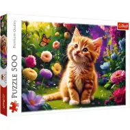 Roztomilá kočka 500dílné puzzle - Trefl