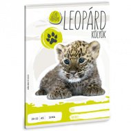 Roztomilá zvířata - Leopardí hladký sešit A/5