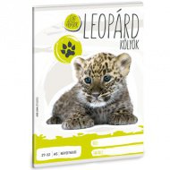 Roztomilá zvířata - Sešit s leopardími skvrnami A/5