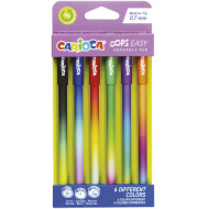 Sada 6 ks smazatelných per 0,7 mm - Carioca