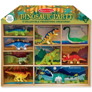 Sada 9 dinosaurů v dřevěné krabičce - Melissa &amp; Doug