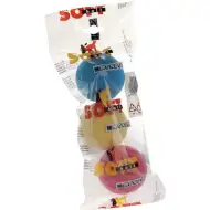 Sada barevných pěnových míčků, 3 kusy, 7 cm