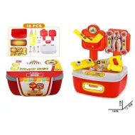 Sada nářadí v úložném boxu s příslušenstvím, 18 dílů