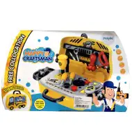 Sada nářadí v žlutém kufru