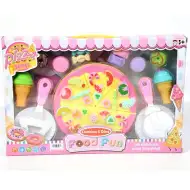 Sada na pizzu s zmrzlinou a doplňky