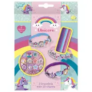Sada na výrobu náramků s jednorožci