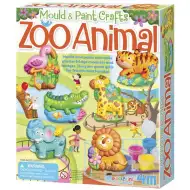 Sada na výrobu sádrových figurek zvířat v zoo