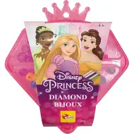 Sada na výrobu šperků Disney princezny v diamantově tvarovaném boxu - Lisciani