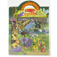 Sada nálepek Safari Pufi - Melissa &amp; Doug