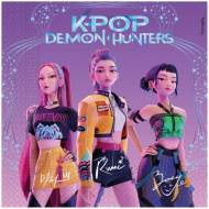 Sada papírových ubrousků K-Pop Lovci démonů - dvouvrstvá, 33×33 cm, 20 ks
